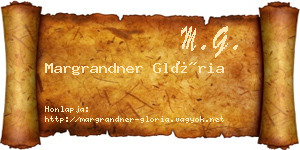 Margrandner Glória névjegykártya